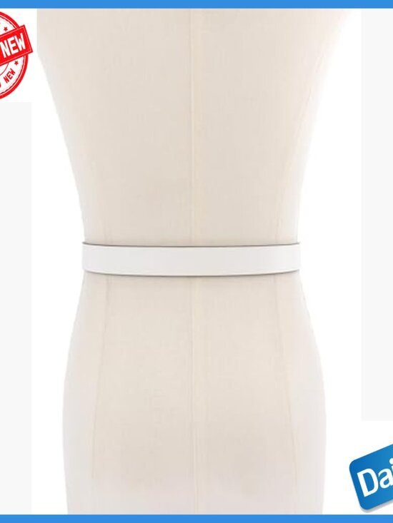 Reversible Leather Belt, Adjustable Sizing, 1 Inch Wide, Smooth Split main image 5